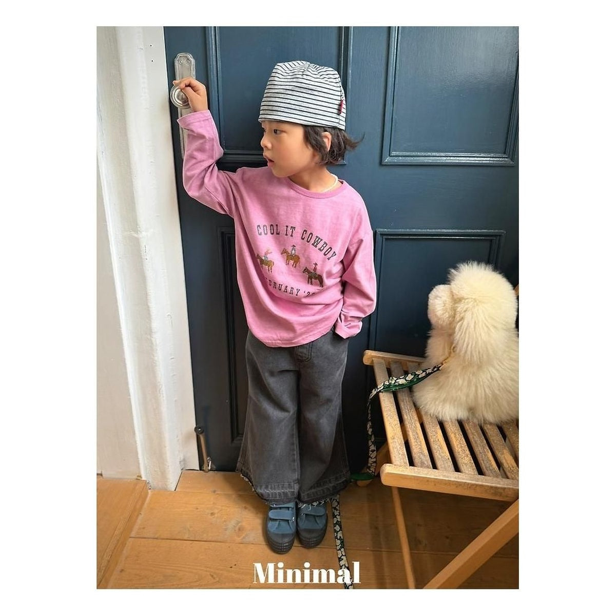 minimal カウボーイTシャツ