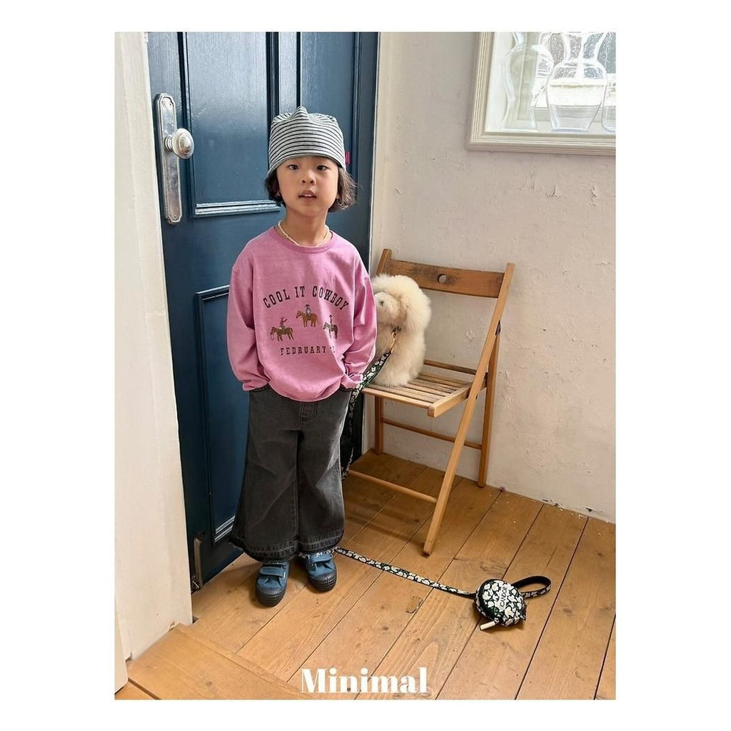 minimal カウボーイTシャツ