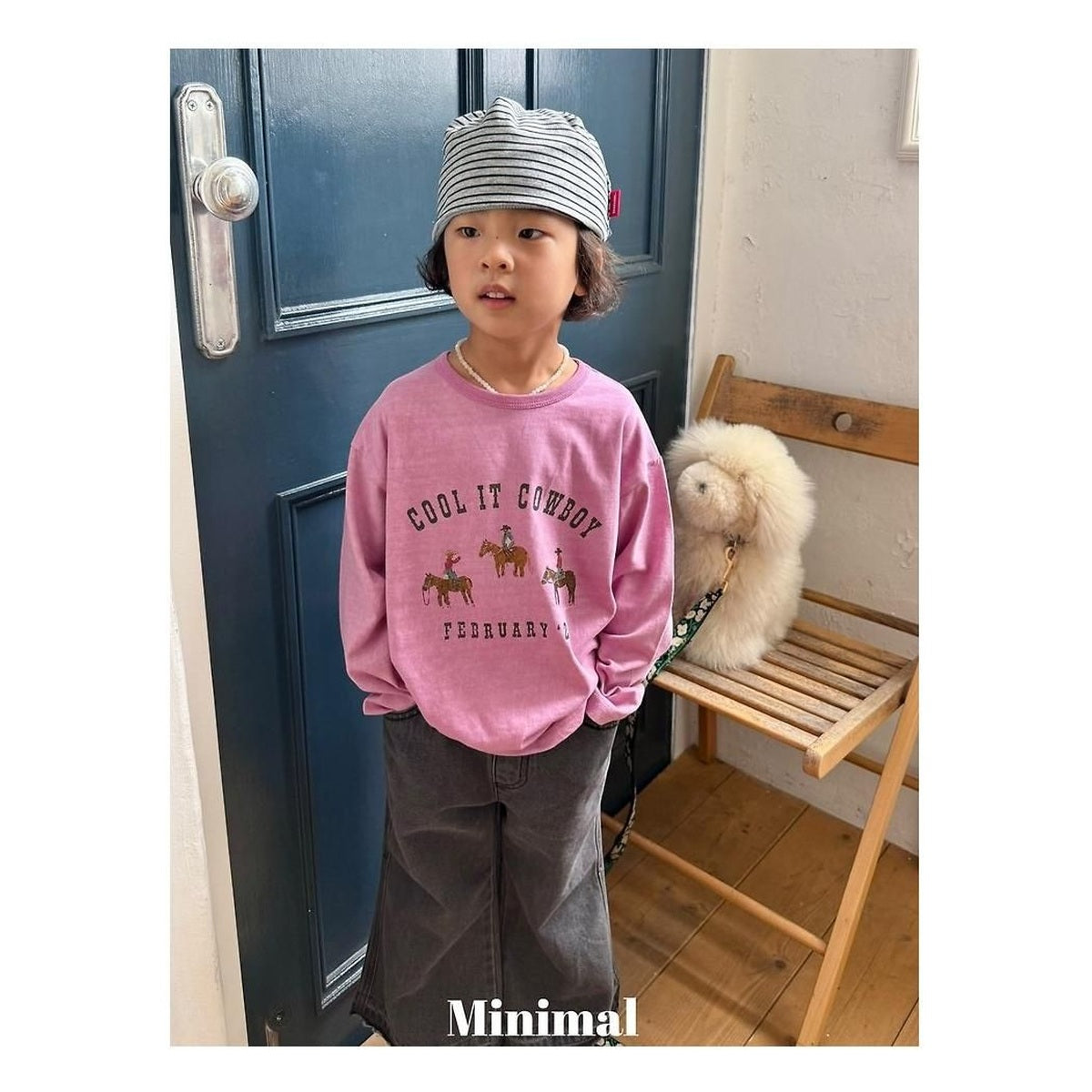 minimal カウボーイTシャツ