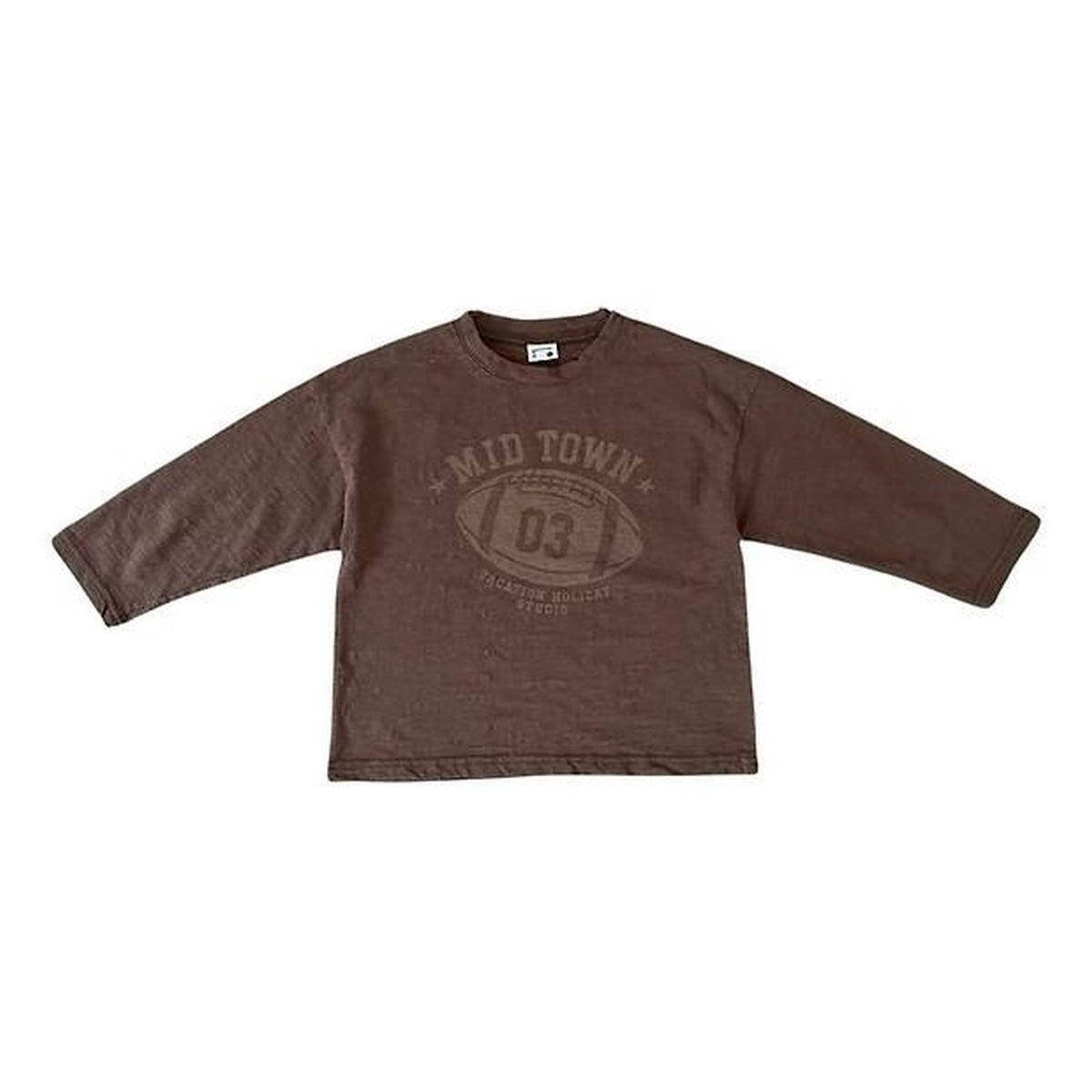 minimal ラグビースラブTシャツ