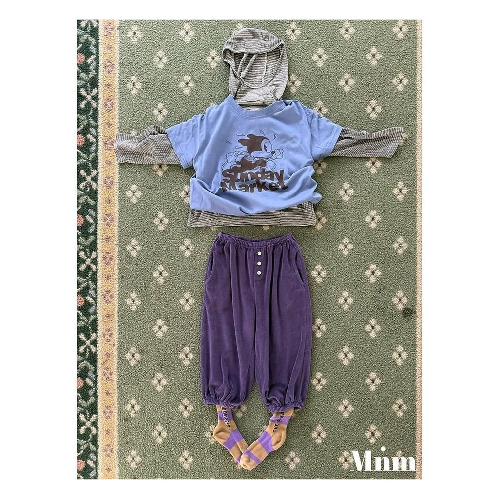 minimal サンデー半袖Tシャツ
