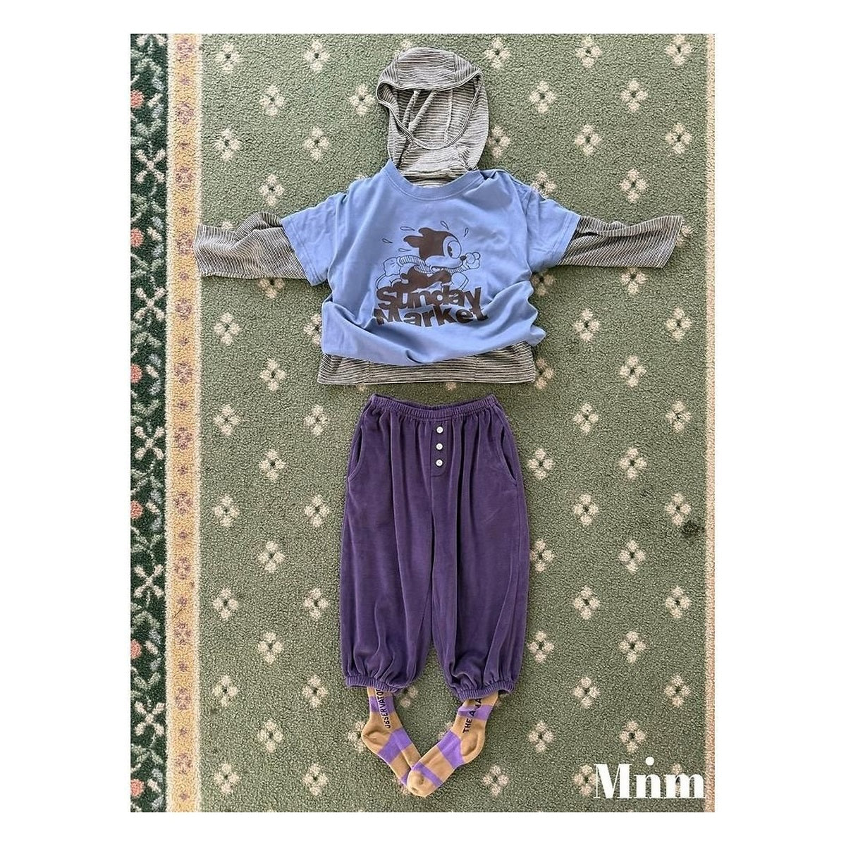 minimal サンデー半袖Tシャツ