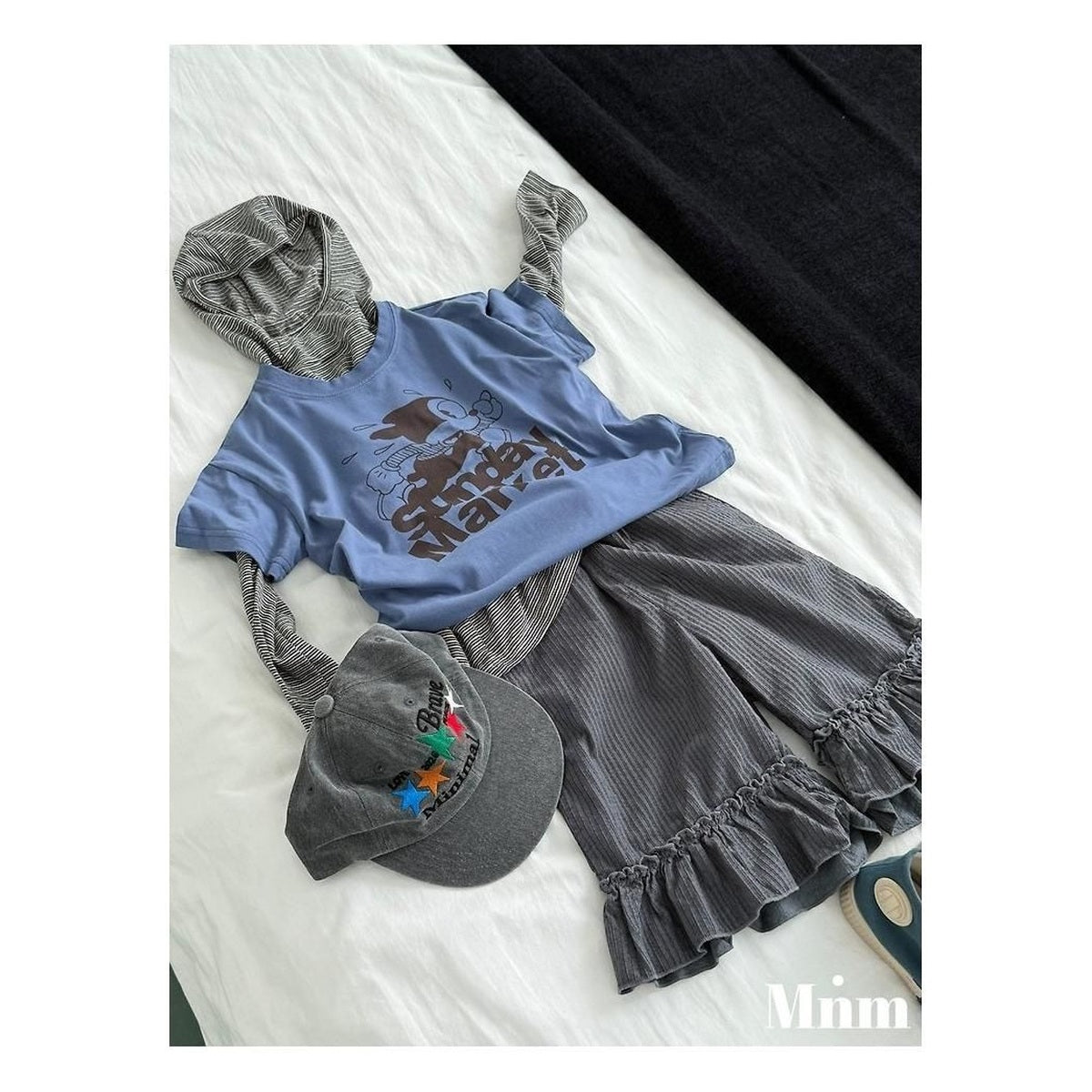 minimal サンデー半袖Tシャツ