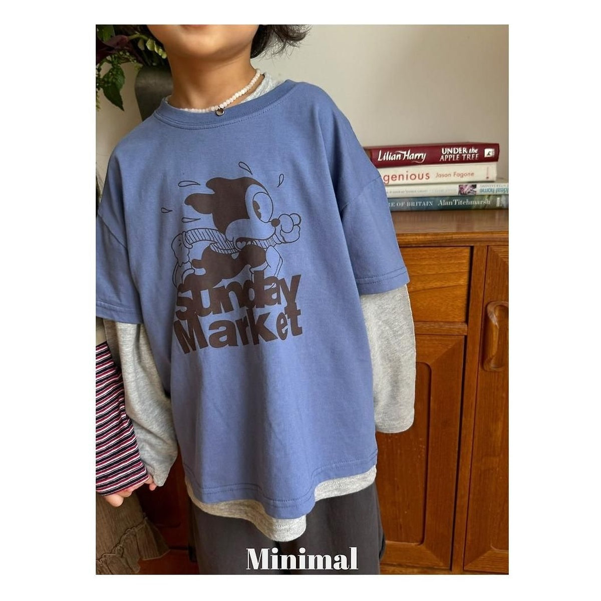 minimal サンデー半袖Tシャツ
