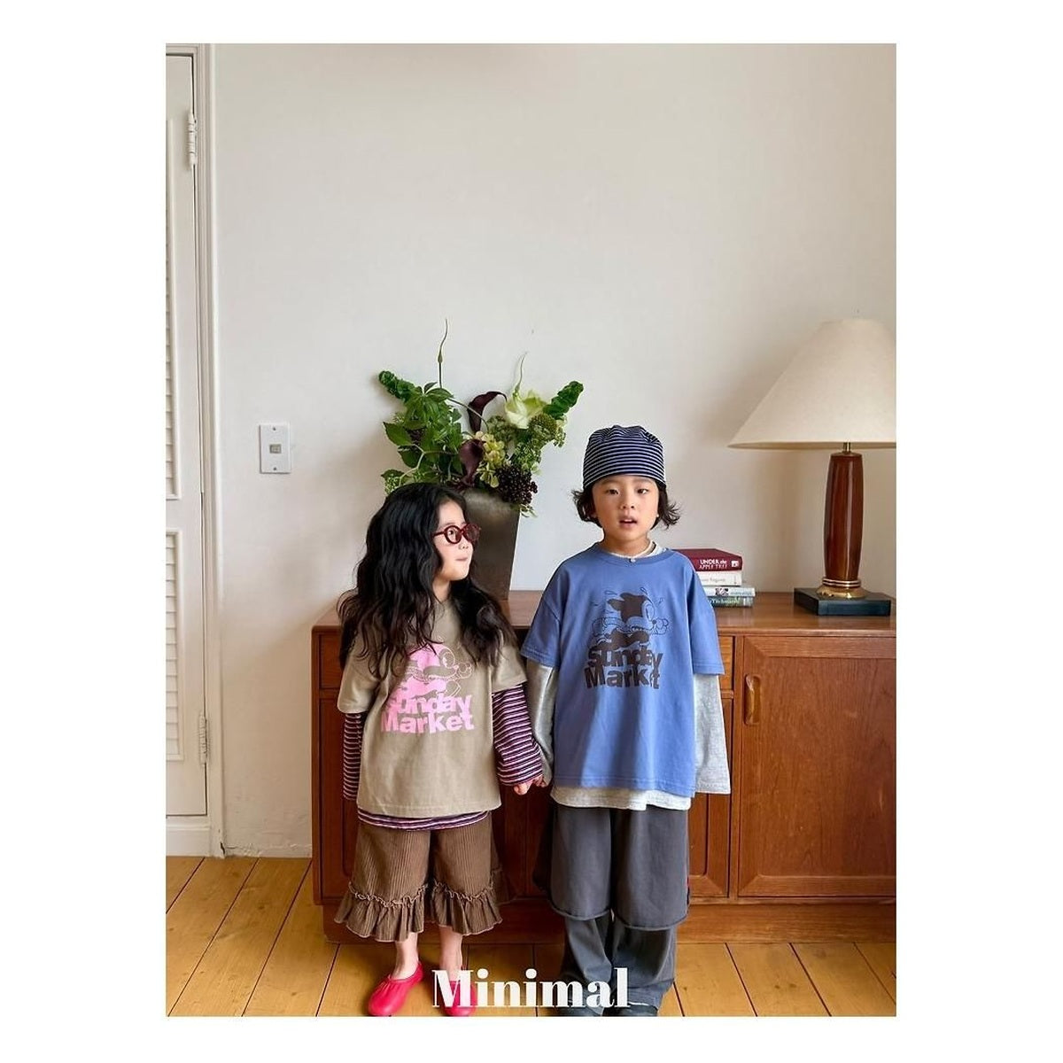 minimal サンデー半袖Tシャツ