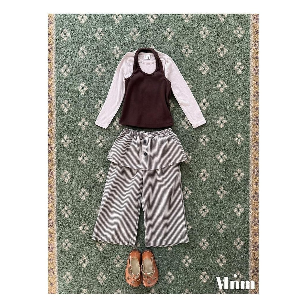 minimal レイスカートパンツ
