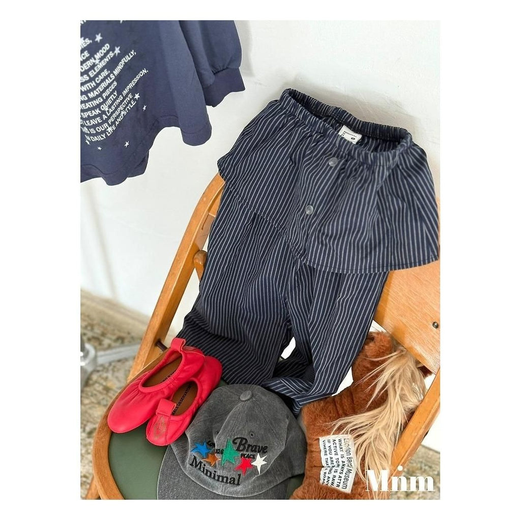 minimal レイスカートパンツ