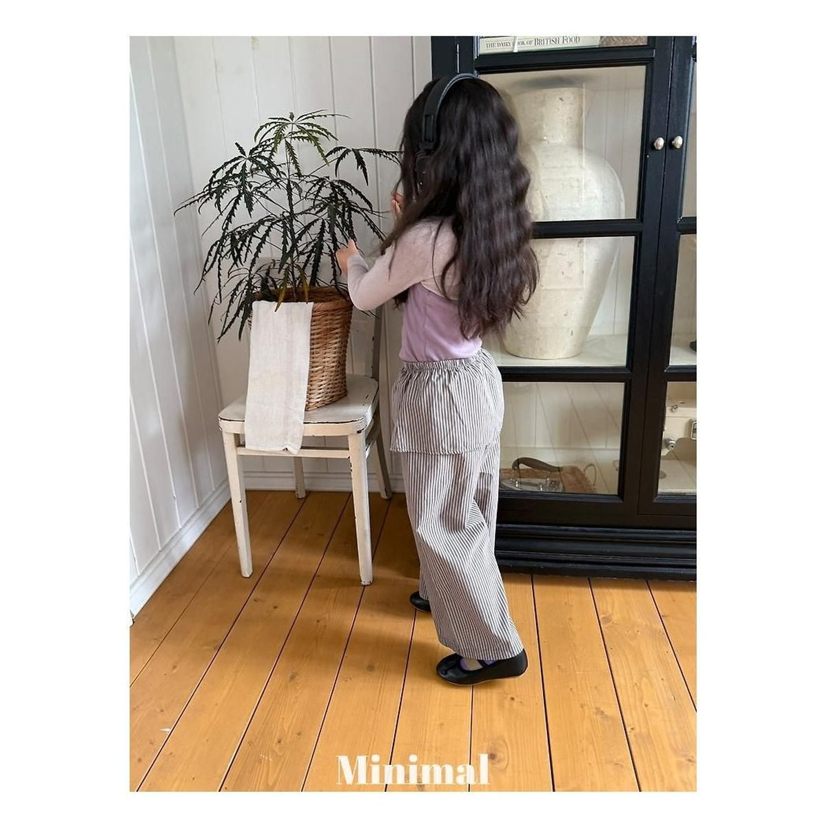 minimal レイスカートパンツ