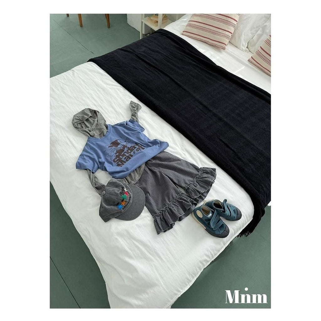 minimal モダールフリルパンツ