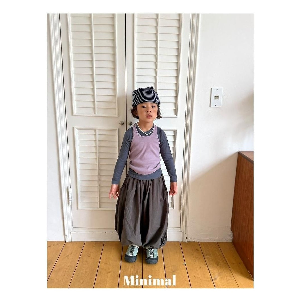 minimal ボリュームバルーンパンツ