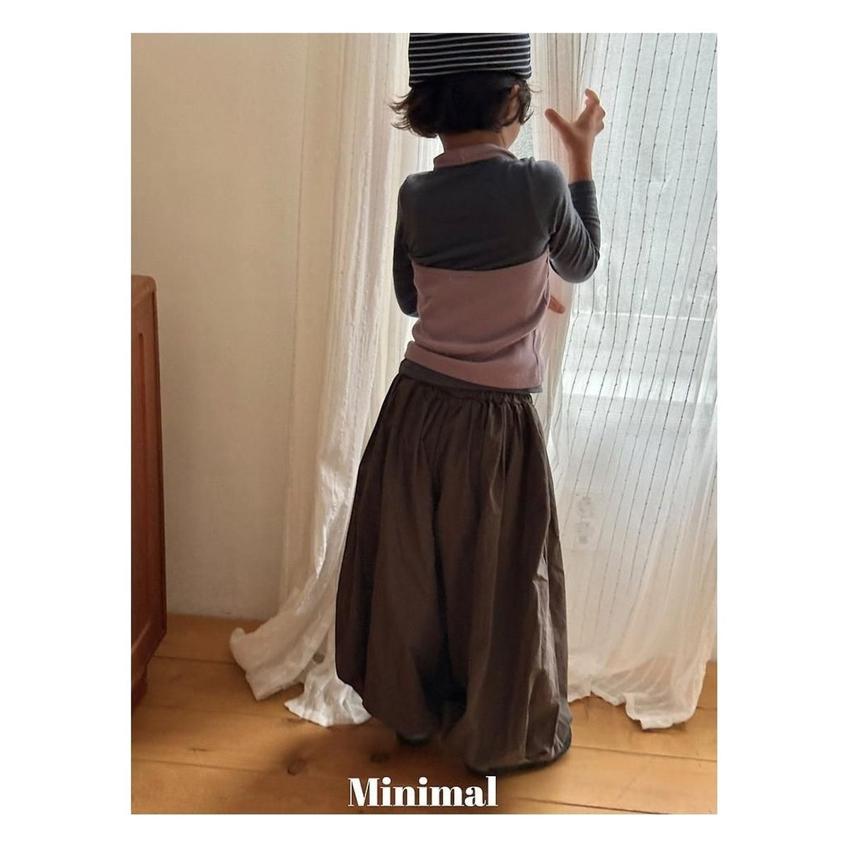 minimal ボリュームバルーンパンツ