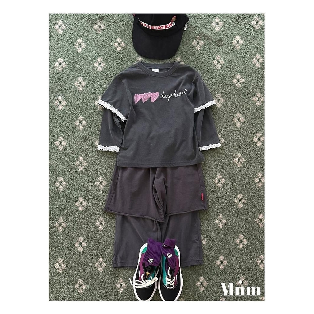minimal ローリングレイヤードパンツ