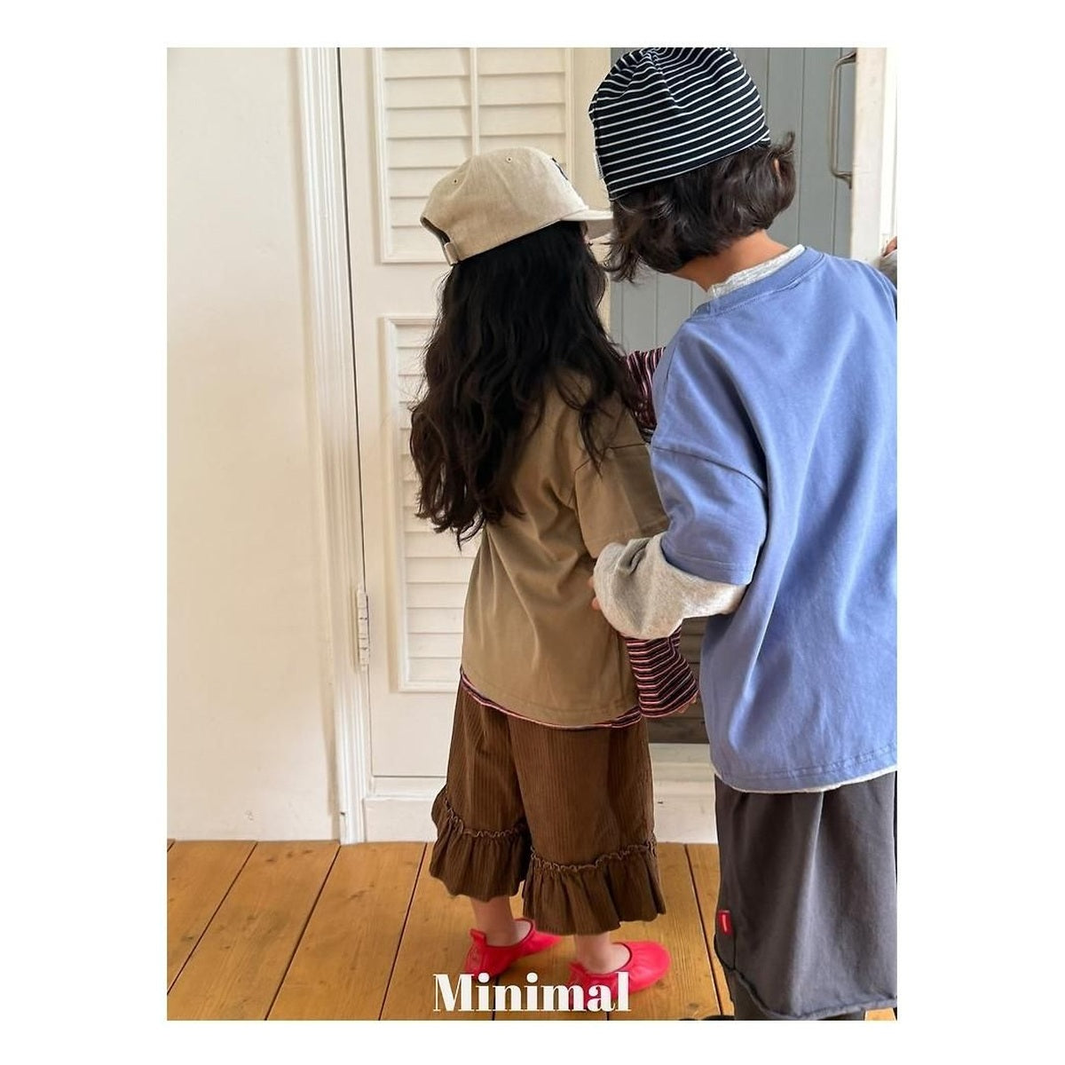 minimal ローリングレイヤードパンツ
