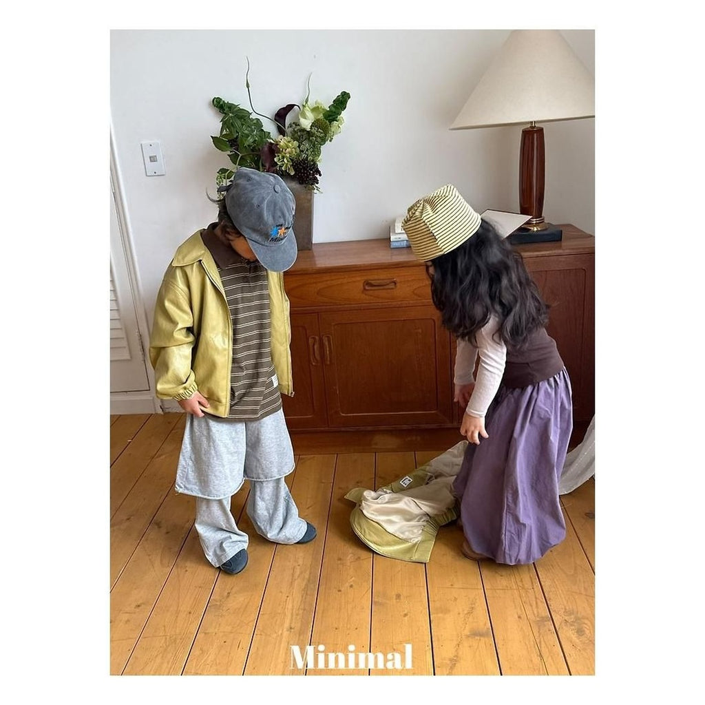 minimal ローリングレイヤードパンツ