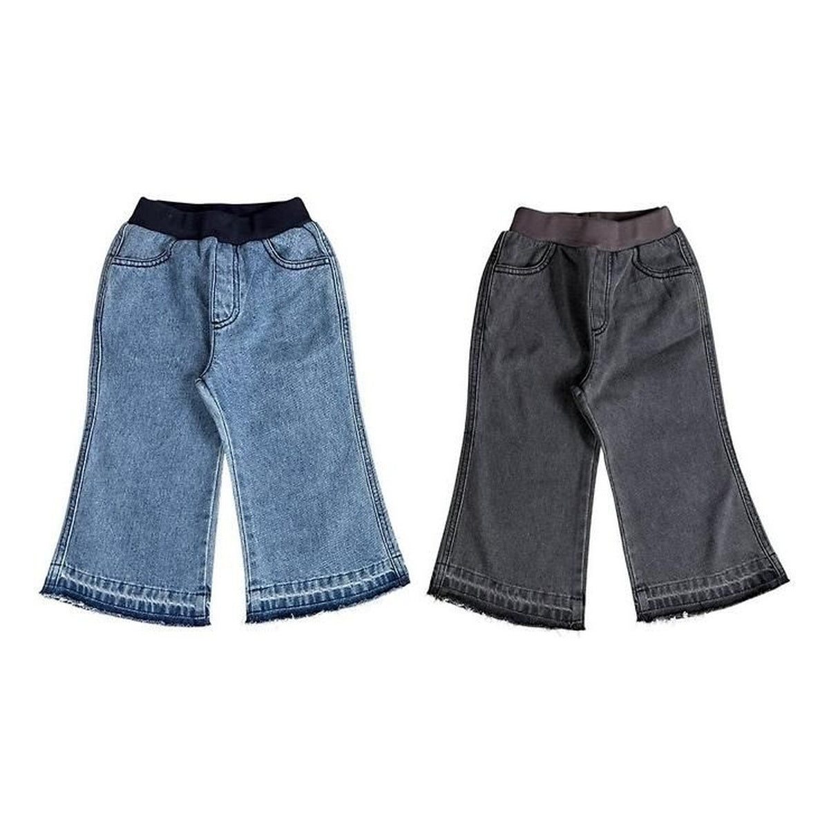 minimal ブーツカットデニムパンツ
