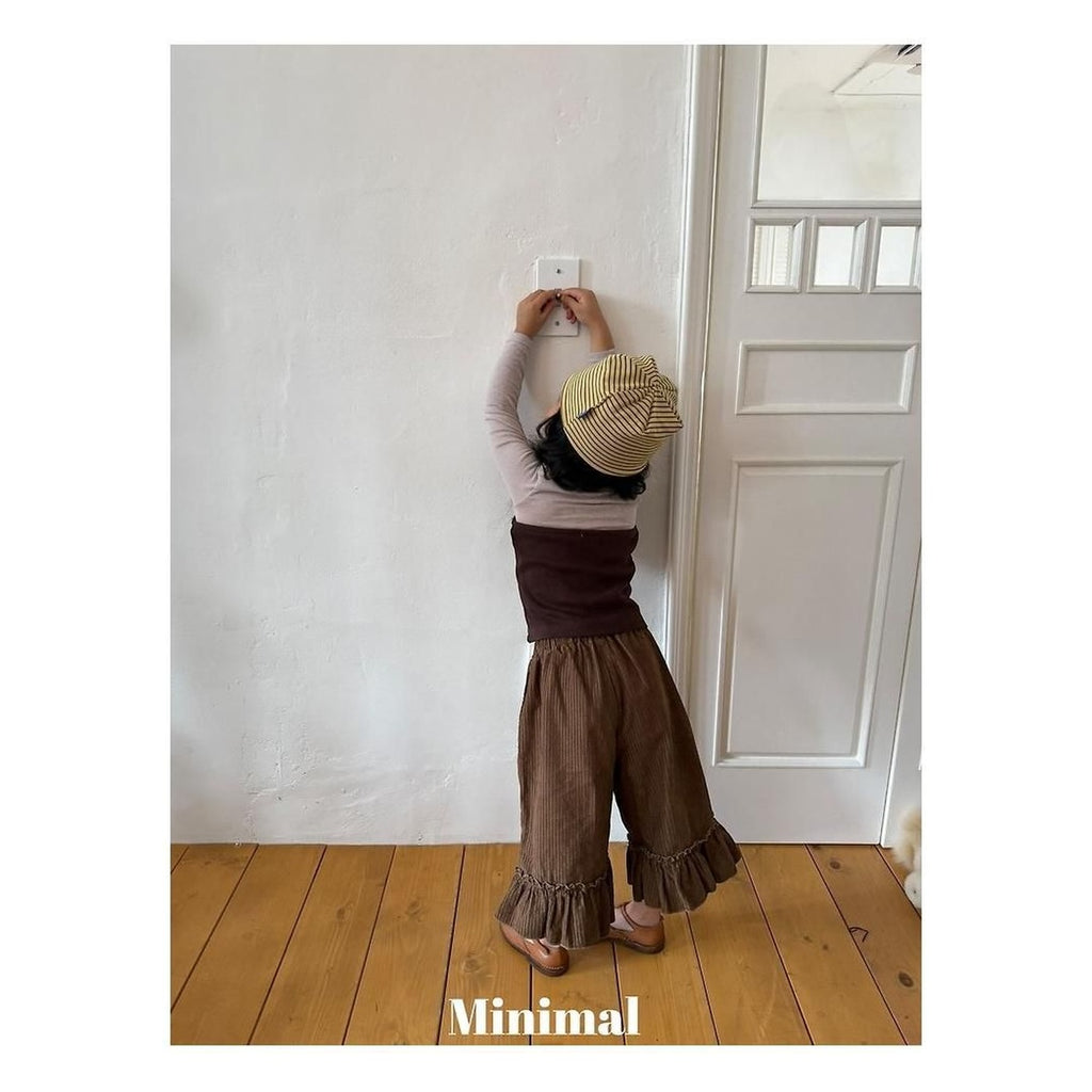 minimal 無地リブホルターネックタンクトップ