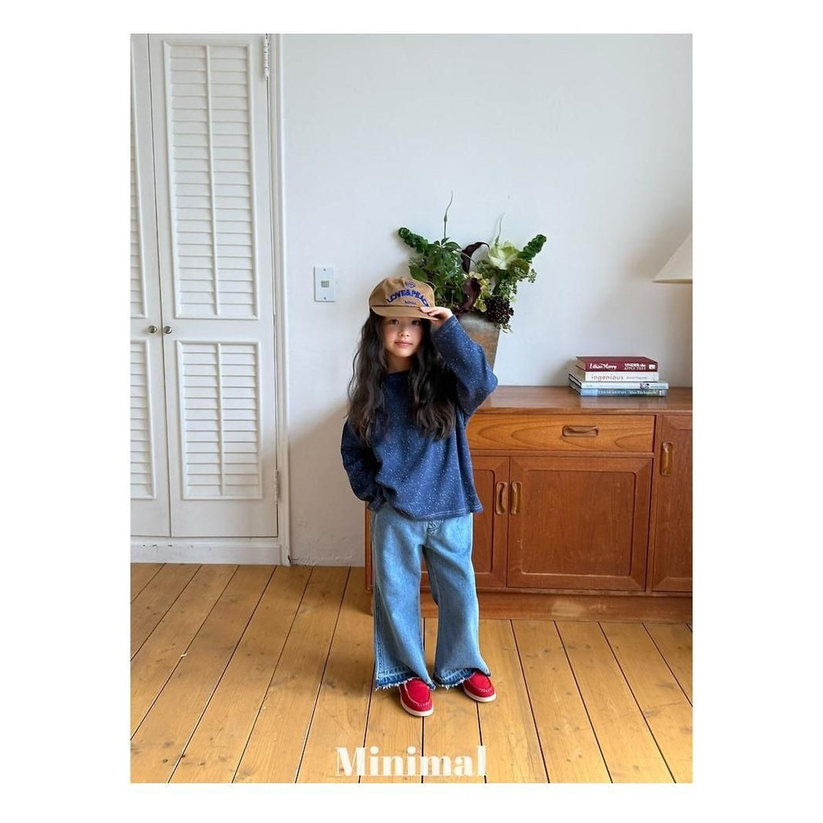 minimal ラブアンドピースキャップ FREE(52cm)