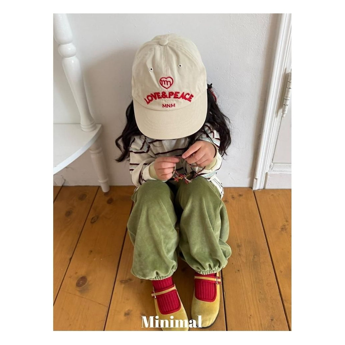 minimal ラブアンドピースキャップ FREE(52cm)