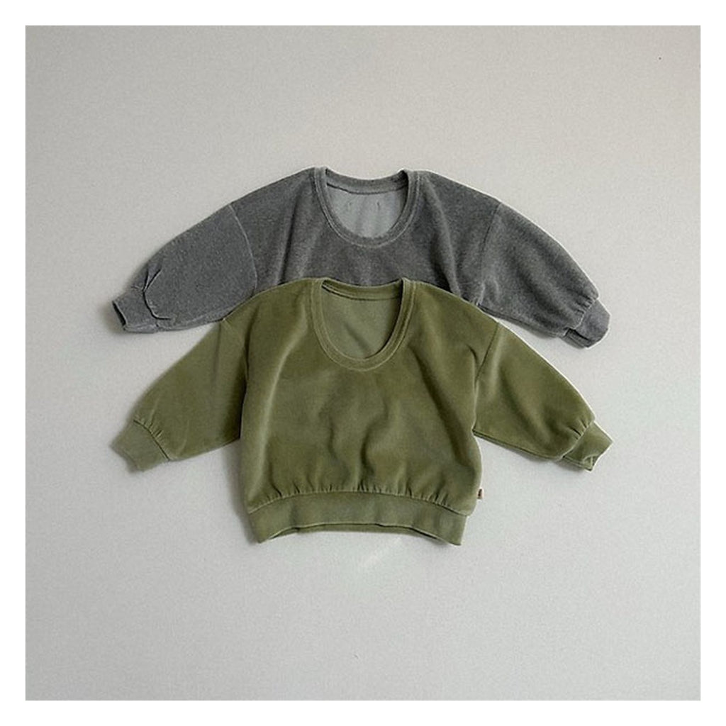 minirobe ベルアUネックスウェット