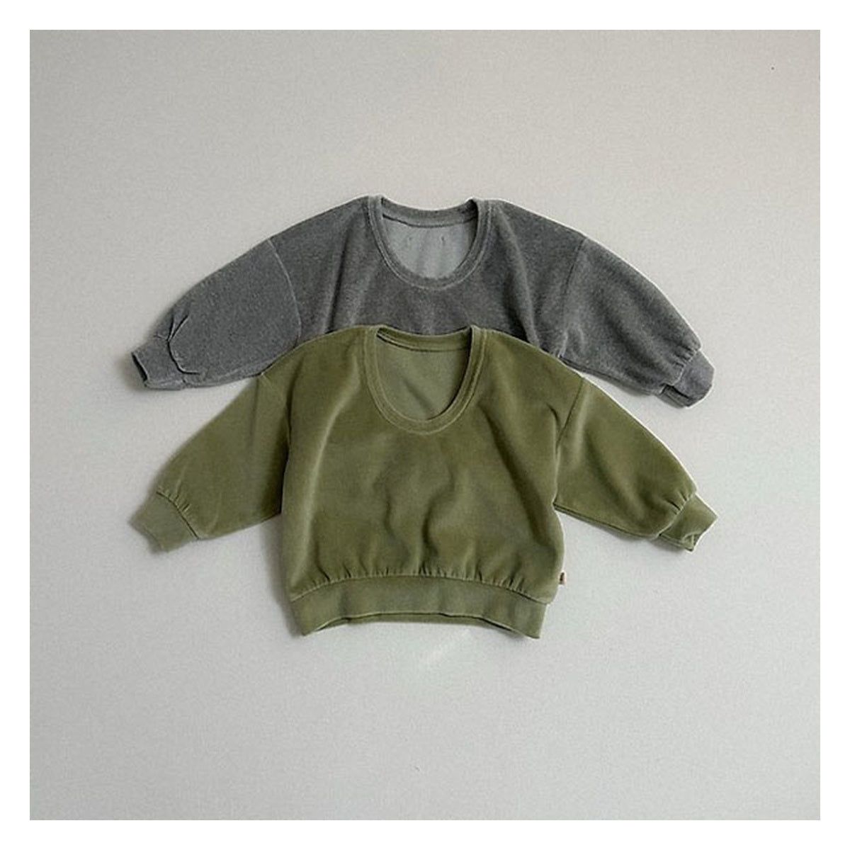 minirobe ベルアUネックスウェット