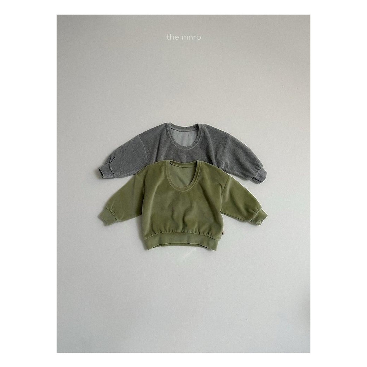 minirobe ベルアUネックスウェット