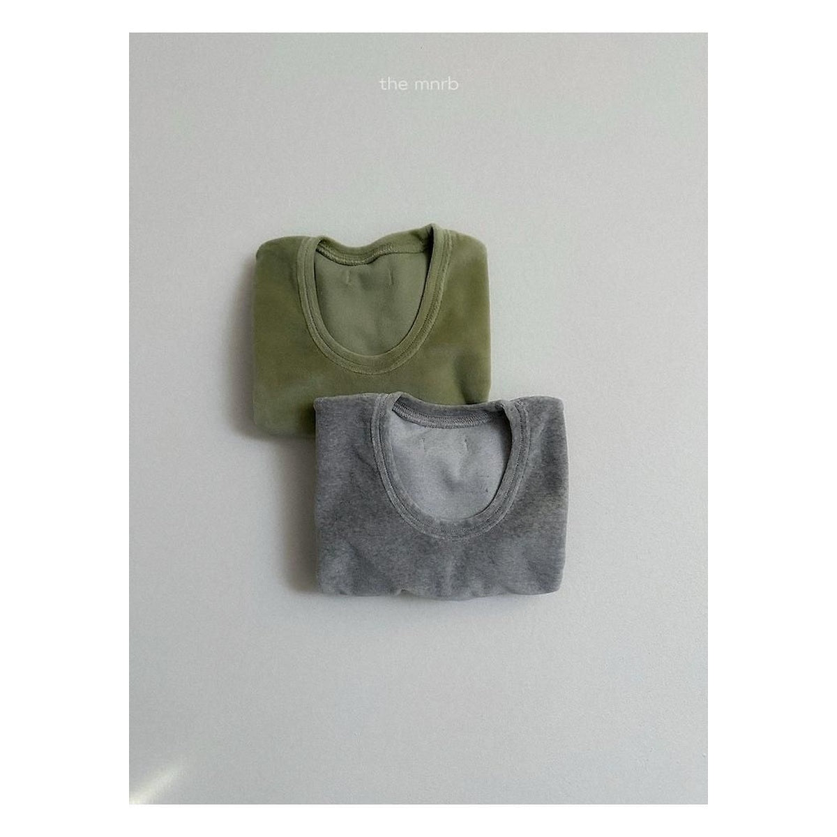 minirobe ベルアUネックスウェット