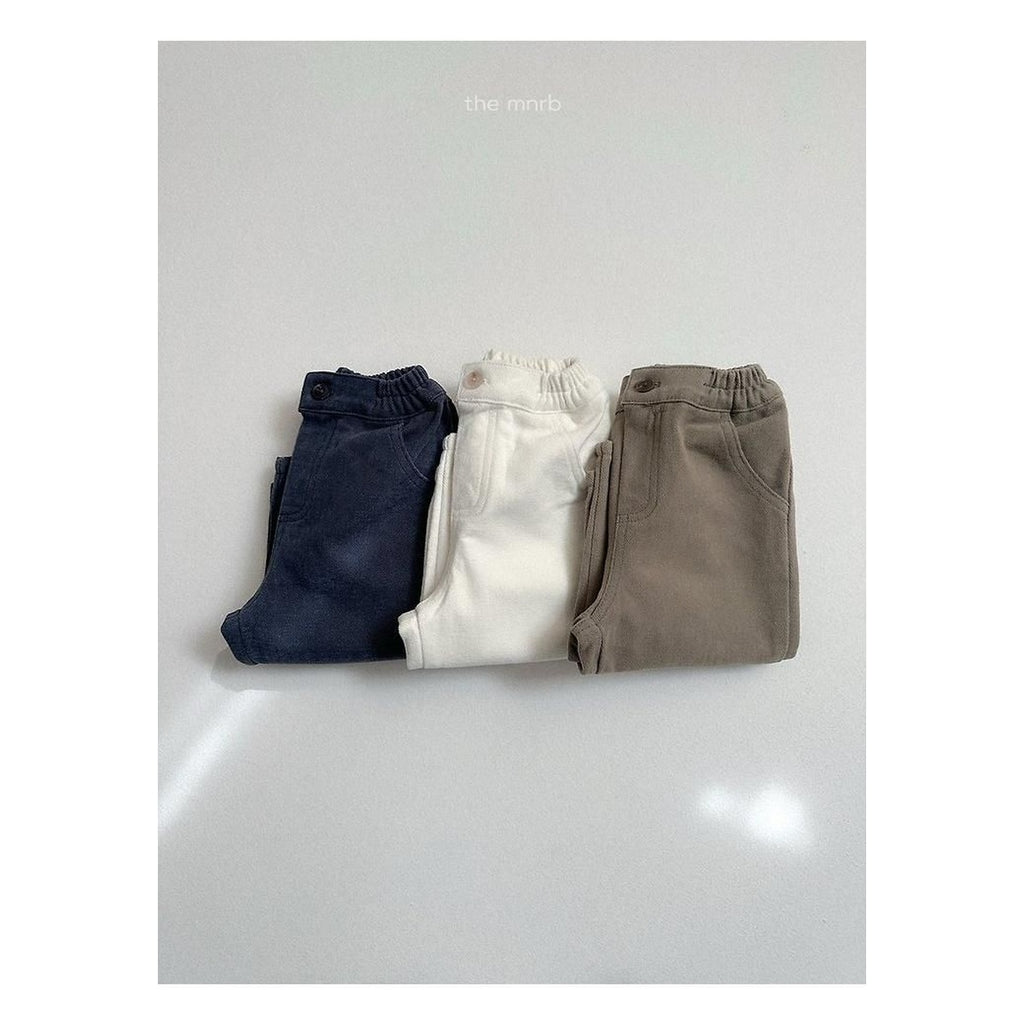minirobe ウィンターベーシックワンタックパンツ