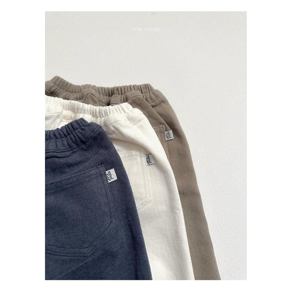 minirobe ウィンターベーシックワンタックパンツ