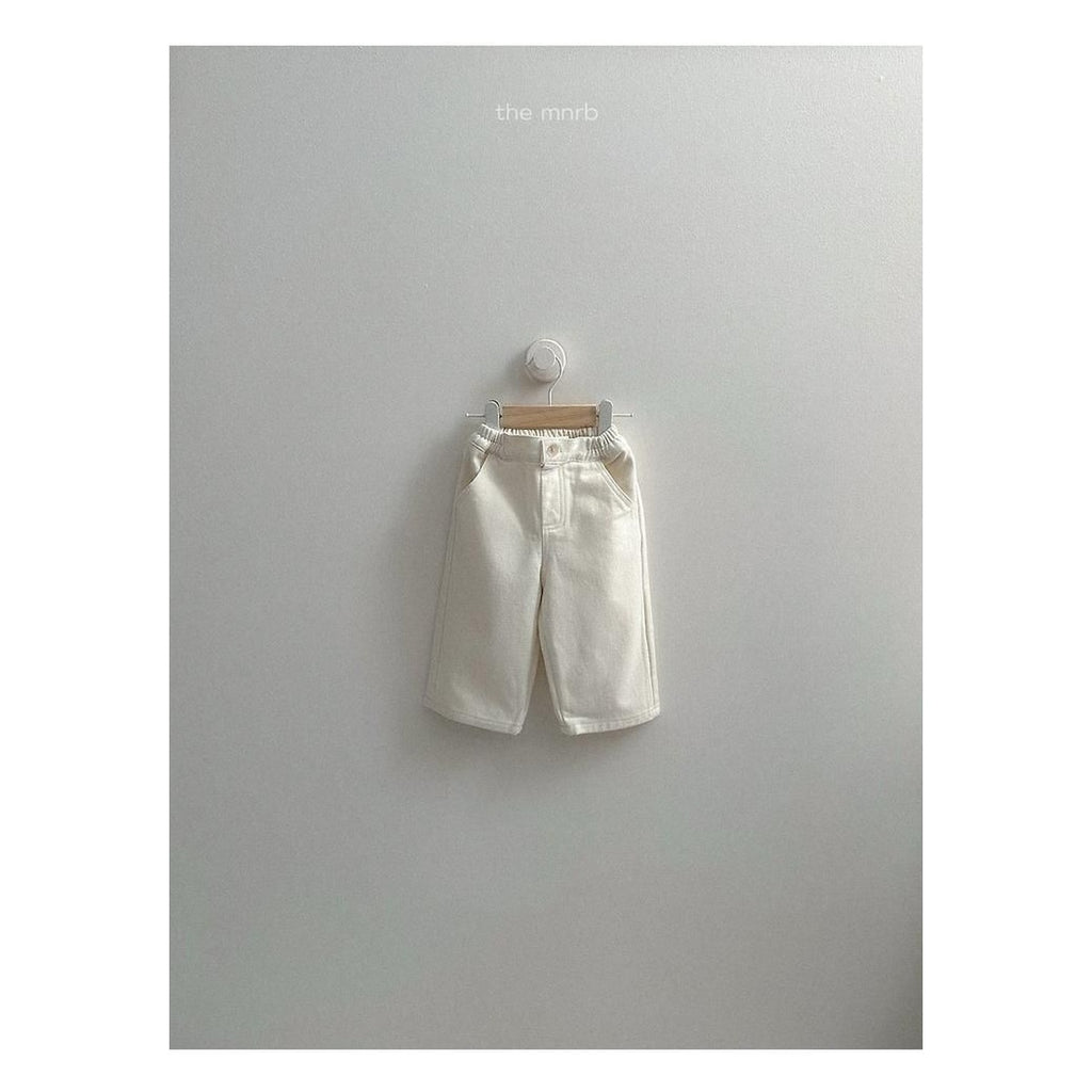 minirobe ウィンターベーシックワンタックパンツ