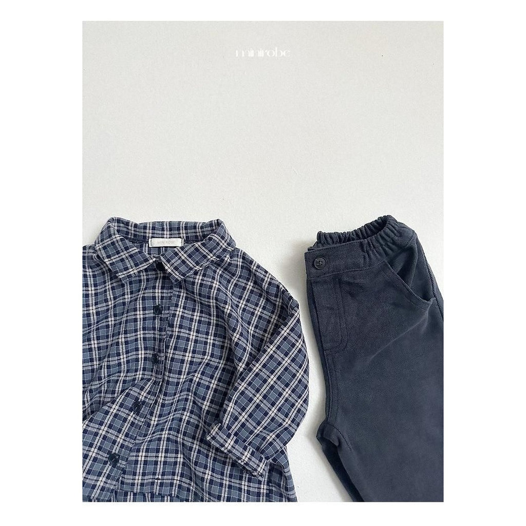 minirobe ウィンターベーシックワンタックパンツ