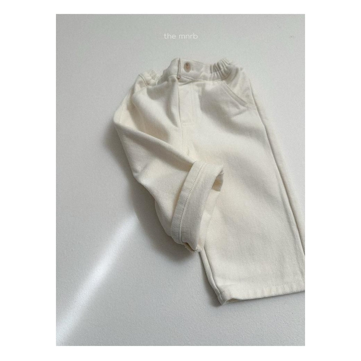 minirobe ウィンターベーシックワンタックパンツ