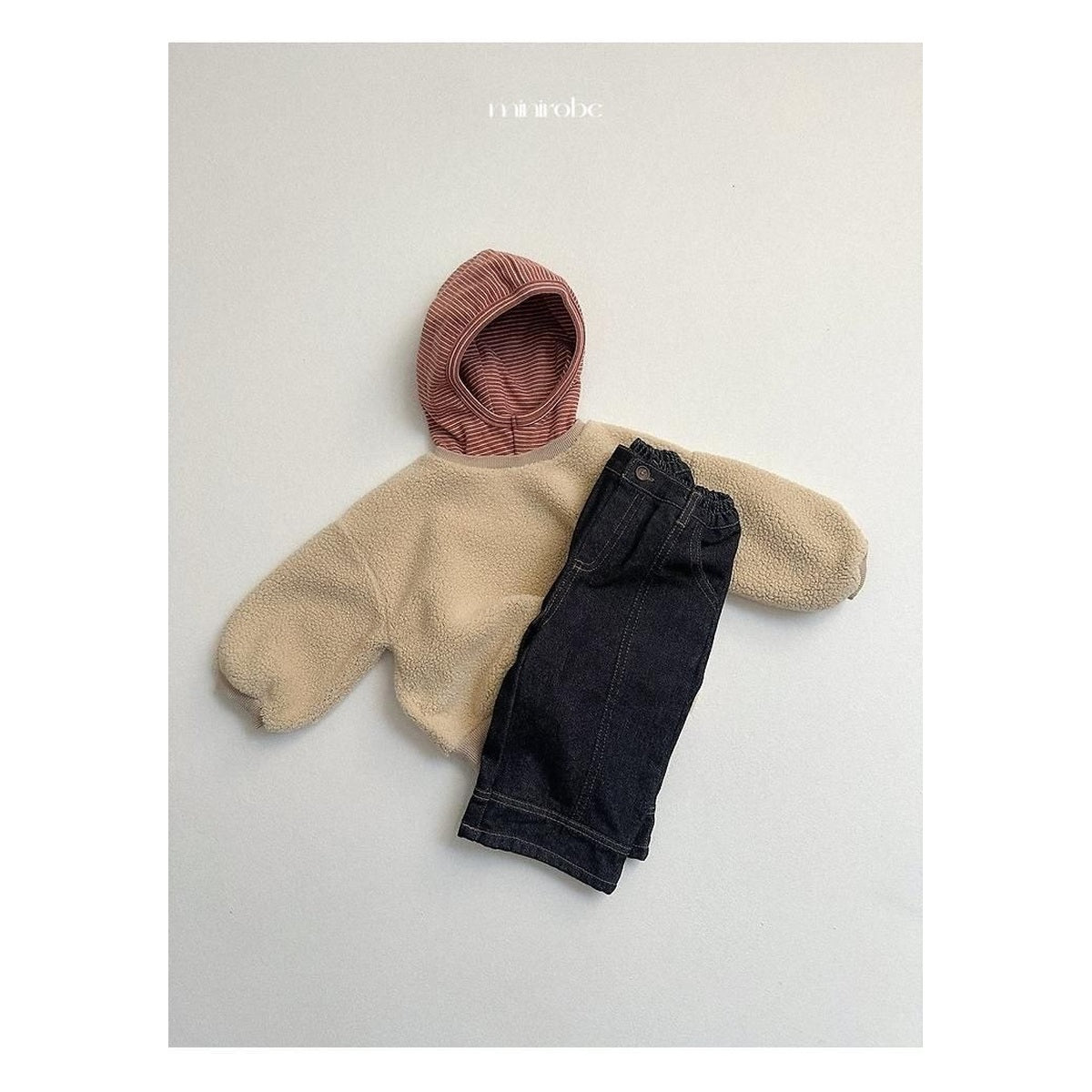 minirobe ダンブルフードスウェット