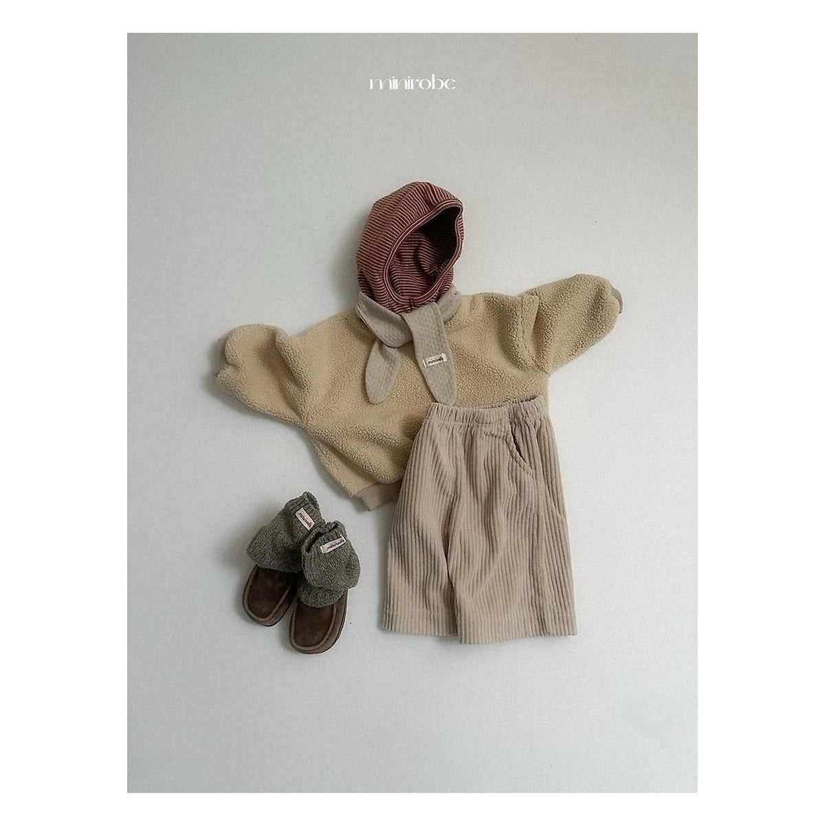 minirobe ダンブルフードスウェット