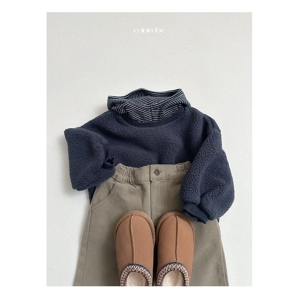 minirobe ダンブルフードスウェット