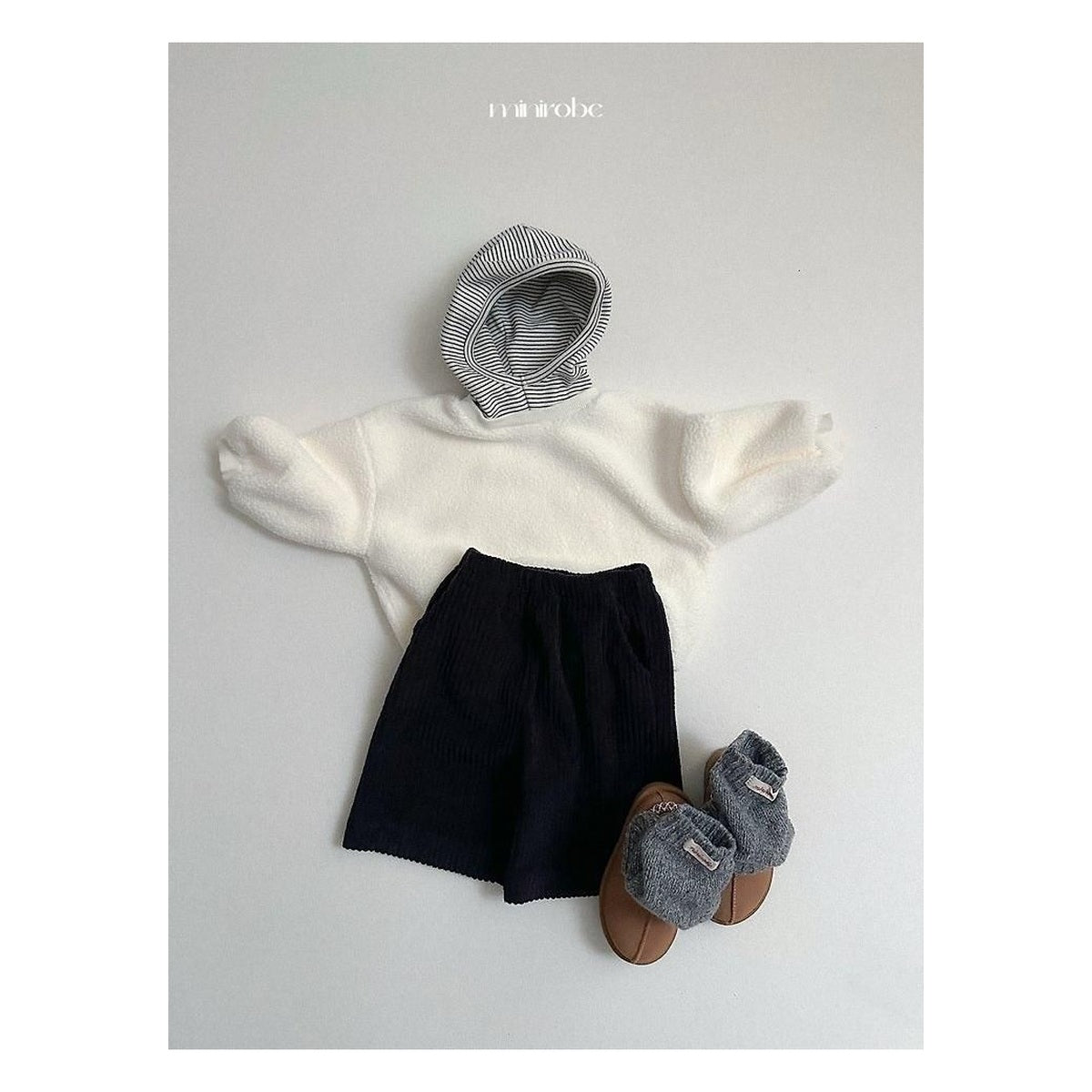 minirobe ダンブルフードスウェット