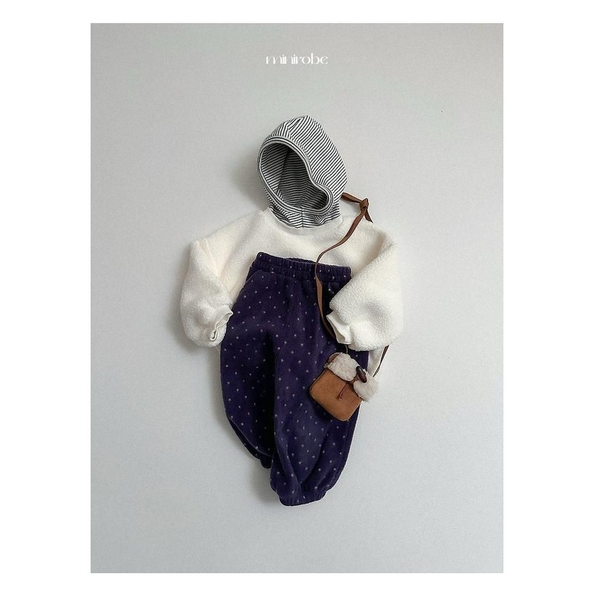 minirobe ダンブルフードスウェット