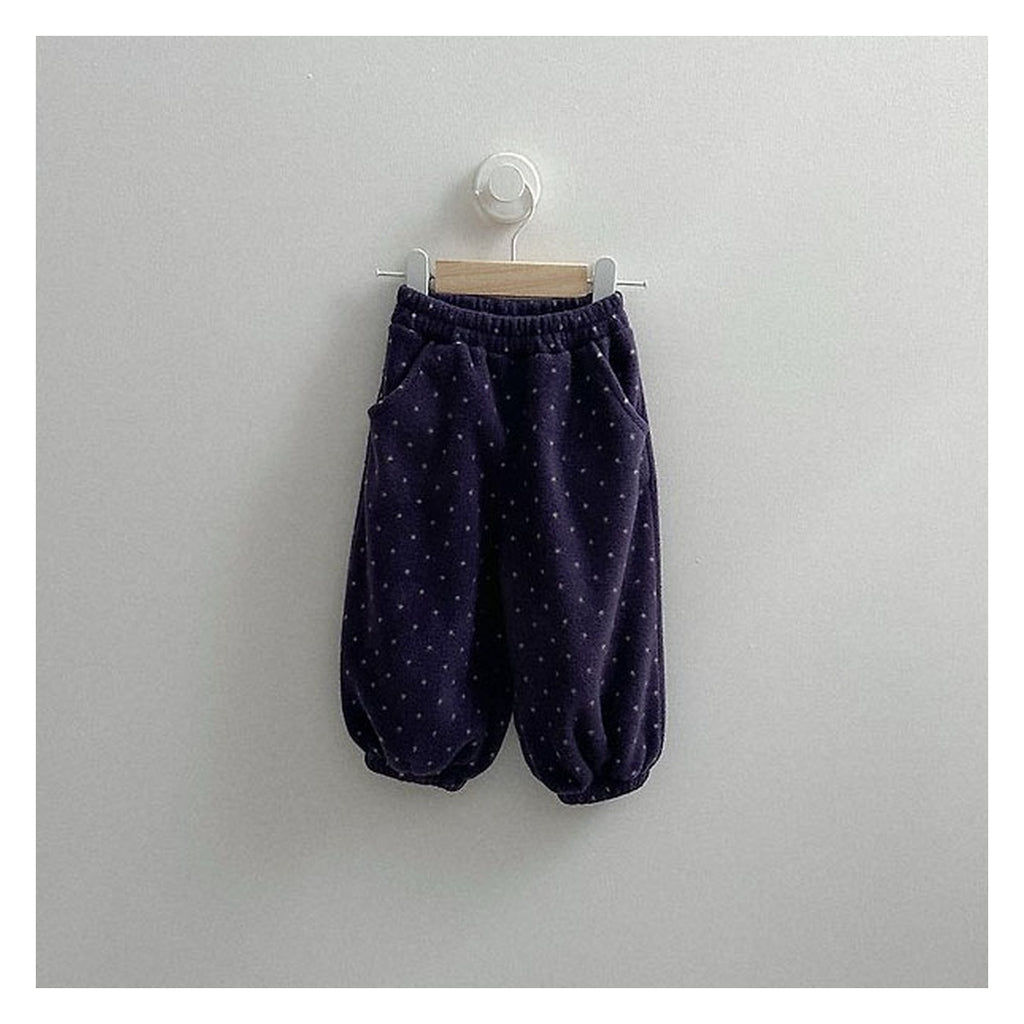 minirobe フリースジョガーパンツ