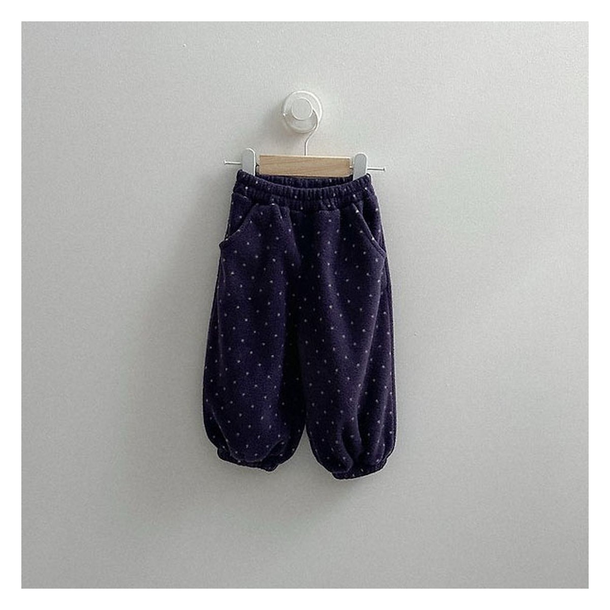 minirobe フリースジョガーパンツ