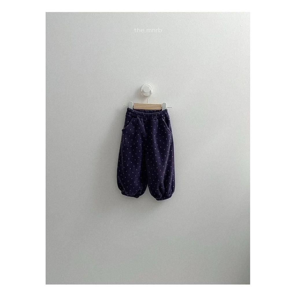 minirobe フリースジョガーパンツ