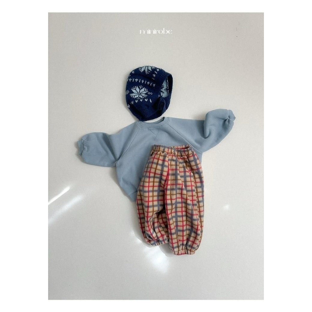 minirobe フリースジョガーパンツ