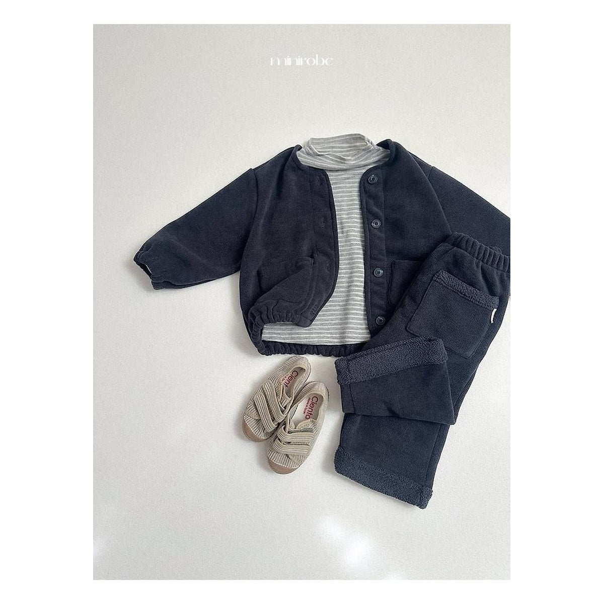 minirobe メリーハーフタートルネックTシャツ