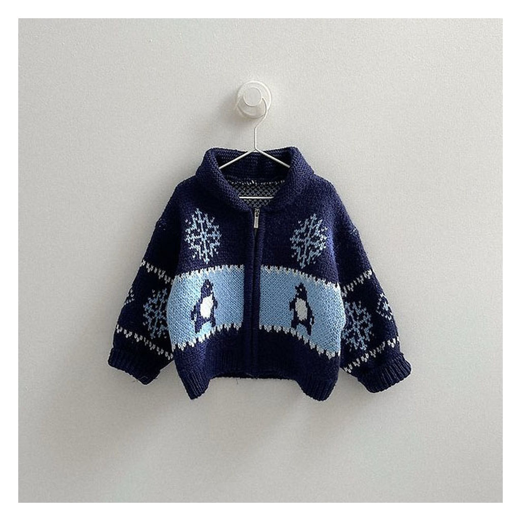 minirobe ペンギンカーディガン