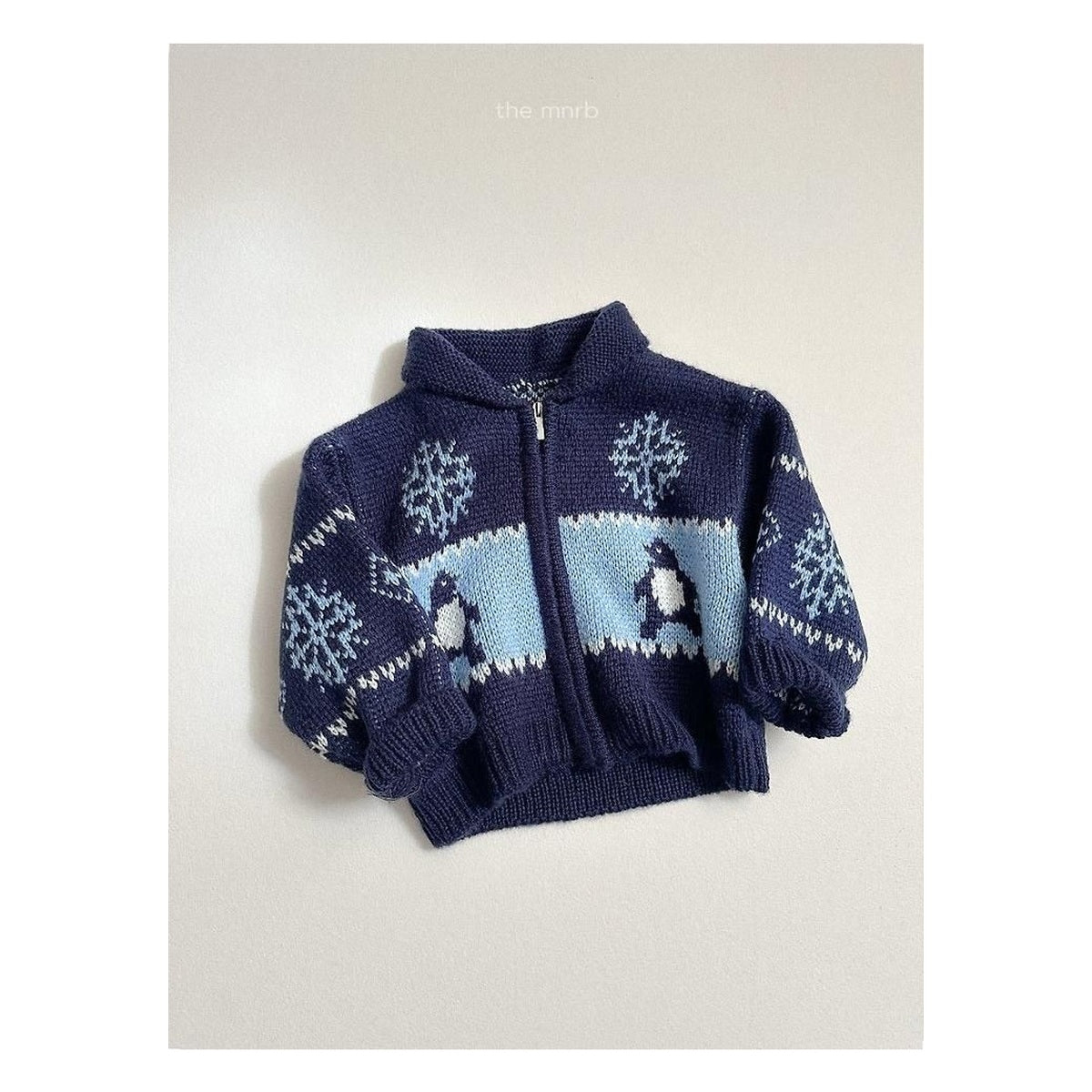 minirobe ペンギンカーディガン