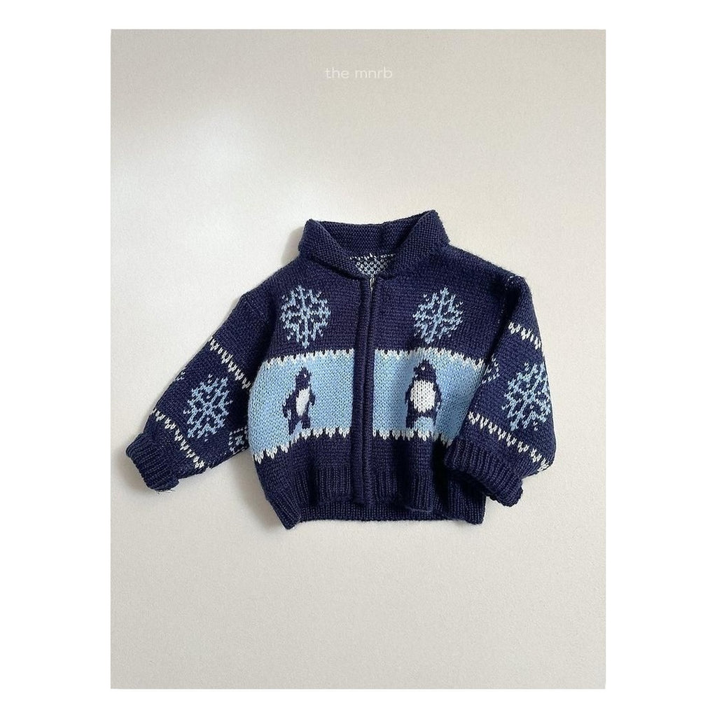 minirobe ペンギンカーディガン