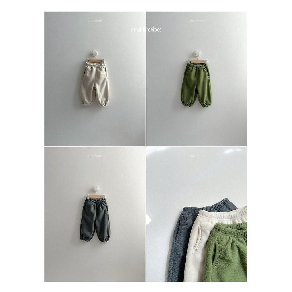 minirobe テディジョガーパンツ