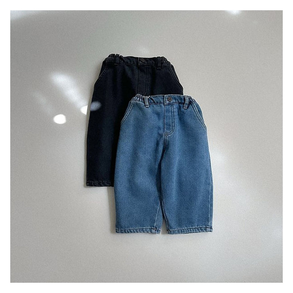 minirobe ダーツデニムパンツ