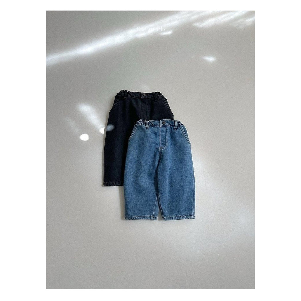 minirobe ダーツデニムパンツ