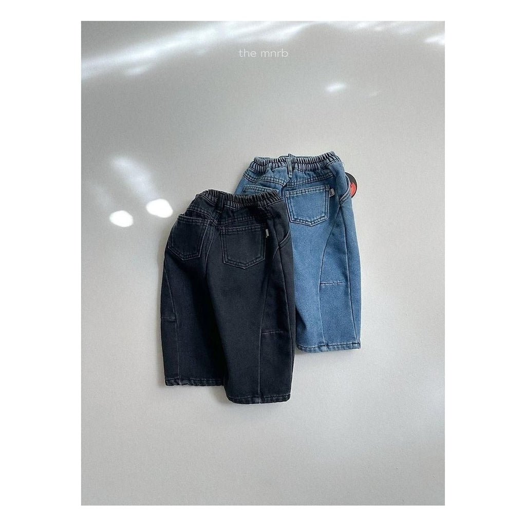 minirobe ダーツデニムパンツ