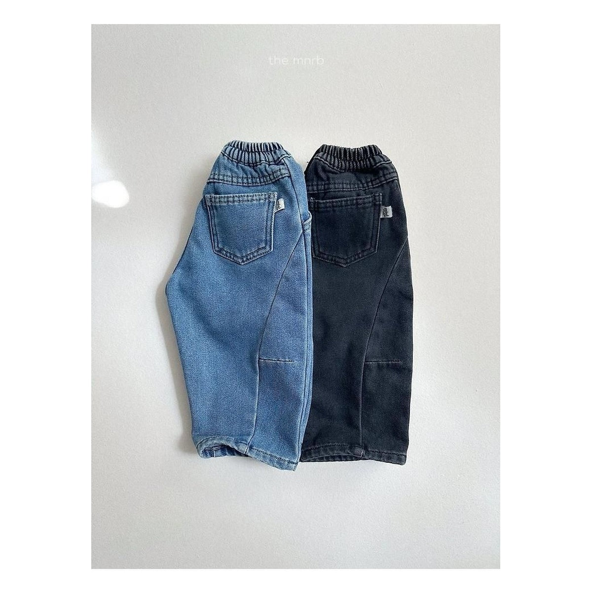 minirobe ダーツデニムパンツ