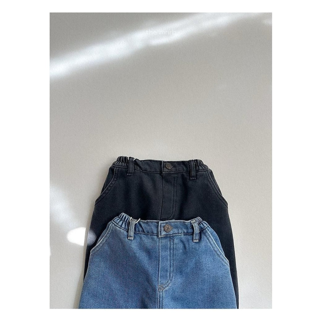 minirobe ダーツデニムパンツ